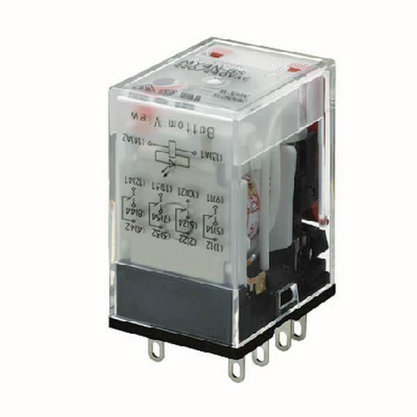 Omron MY4N-GS Power Relays with Base PYF14A-N Price India